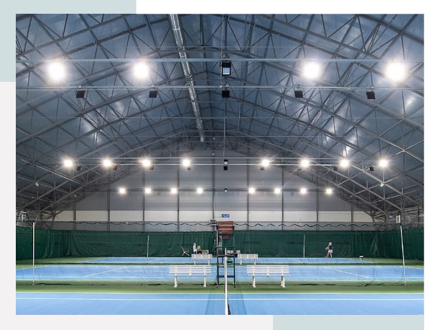 Строительство теннисных кортов в Лангепас от 606 руб.