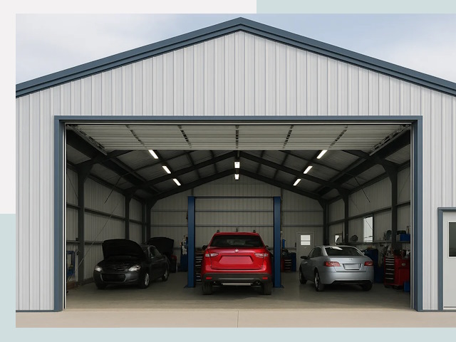 Ангары из сэндвич панелей от 606 руб. в Лангепас