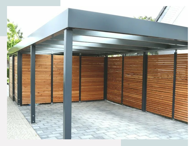 Навесы для парковки в Лангепасе