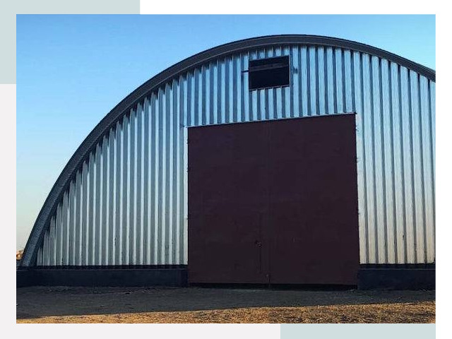 Бескаркасные ангары в Лангепасе