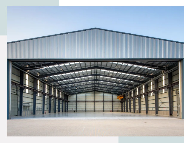 Большие ангары в Лангепасе