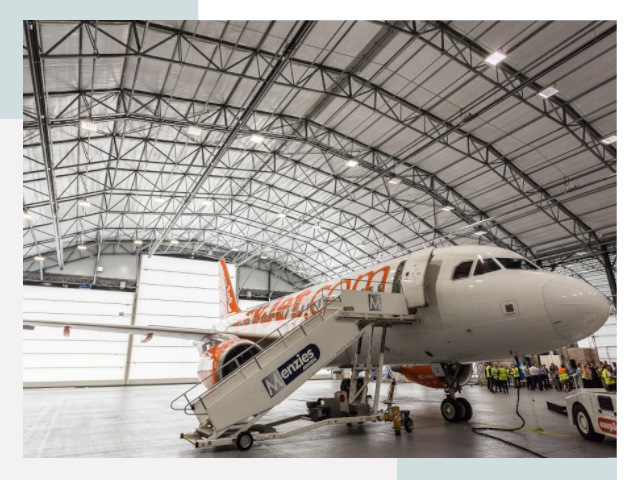 Авиационные ангары в Лангепасе