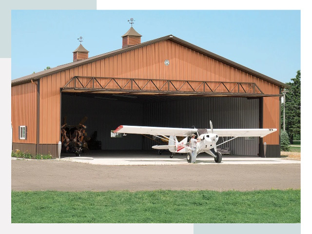 Ангары для самолетов в Лангепасе