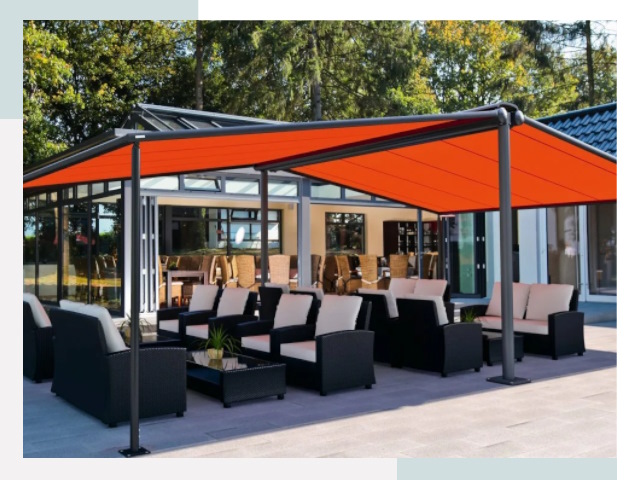 Навесы для кафе и ресторанов в Лангепасе