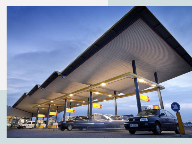 Навесы для АЗС в Лангепас от 606 руб. - Защита и комфорт