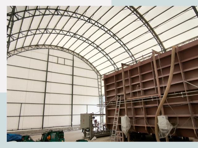 Оснащение ангаров в Лангепасе от 606 руб. - Надежно и быстро