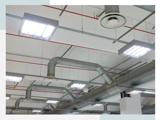 Вентиляция ангаров в Лангепасе