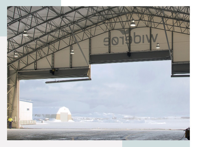 Ворота для ангаров в Лангепасе