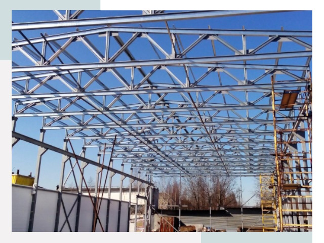 Металлокаркасы для складов в Лангепасе